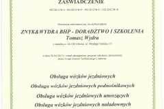 UDT ZAświadczenie o możłiowści szkoleń