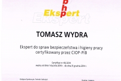 eksper ciop na 2014 rok