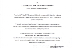 służba bhp Sąd Olkusz